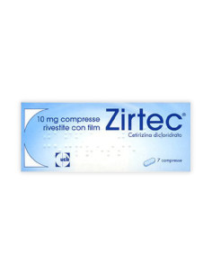 ZIRTEC ANTISTAMINICO 7 COMPRESSE RIVESTITE 10MG