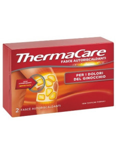 THERMACARE GINOCCHIO FASCIA AUTORISCALDANTE 8H 2 PEZZI