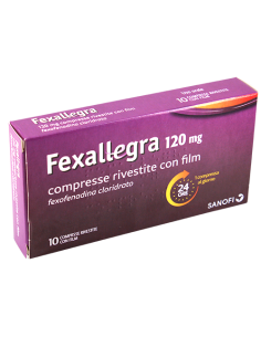FEXALLEGRA ANTISTAMINICO 10 COMPRESSE RIVESTITE 120MG