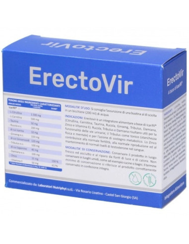 ERECTOVIR BENESSERE MASCHILE 16 BUSTINE