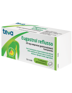 EUGASTROL REFLUSSO 7 COMPRESSE 20MG