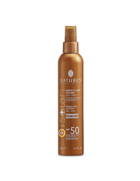 NATURE'S I SOLARI SPRAY FLUIDO SPF50 200 ML NATURE'S I SOLARI SPRAY FLUIDO SPF50 200 ML