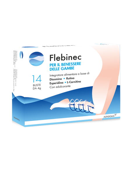 FLEBINEC GAMBE LEGGERE 14 BUSTINE
