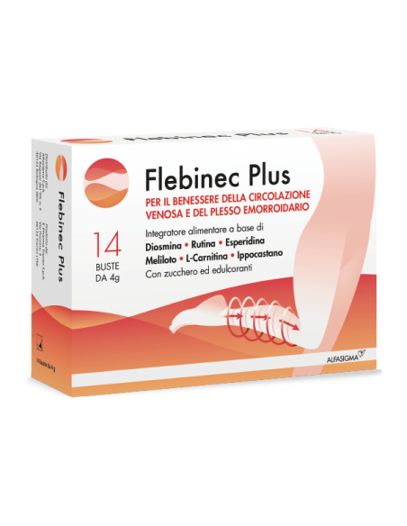 FLEBINEC PLUS GAMBE LEGGERE 14 BUSTINE 4 G