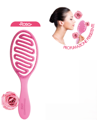 SPAZZOLA DISTRICANTE 2EASY PERFUMED BRUSH ROSE