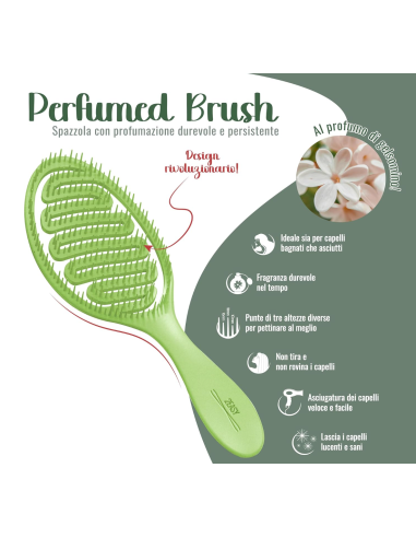 SPAZZOLA DISTRICANTE 2EASY PERFUMED BRUSH JASMINE
