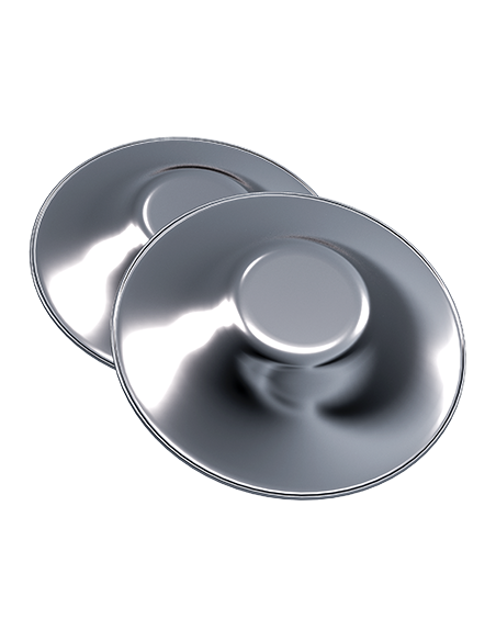 SILVER CAP COPRI CAPEZZOLI IN ARGENTO PER ALLATTAMENTO 2 PEZZI SILVER CAP COPRI CAPEZZOLI IN ARGENTO PER ALLATTAMENTO 2 PEZZI