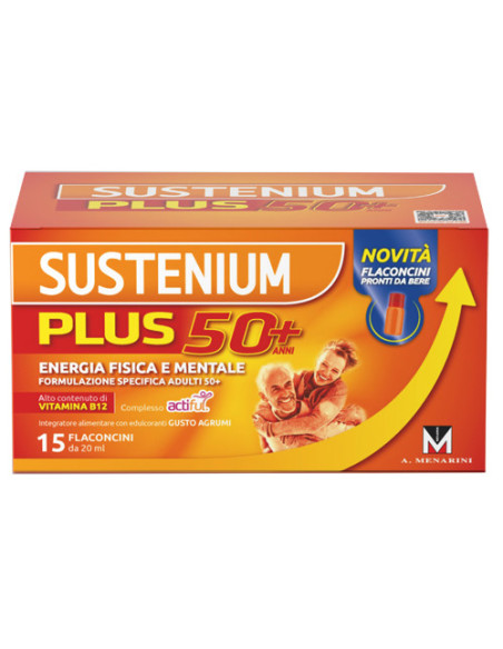 SUSTENIUM PLUS 50+ 15 FLACONCINI