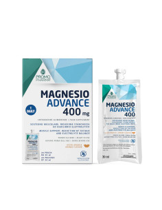 MAGNESIO ADVANCE 400 - SOSTEGNO MUSCOLARE ED EQUILIBRIO SALINO - 20 POUCH DA 30 ML