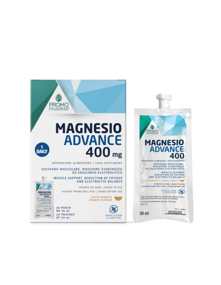 MAGNESIO ADVANCE 400 20 POUCH DA 30 ML