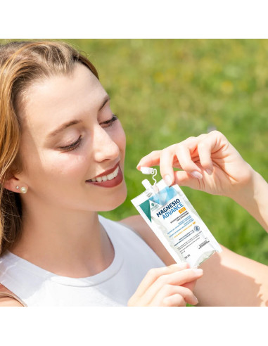 MAGNESIO ADVANCE 400 - SOSTEGNO MUSCOLARE ED EQUILIBRIO SALINO - 20 POUCH DA 30 ML