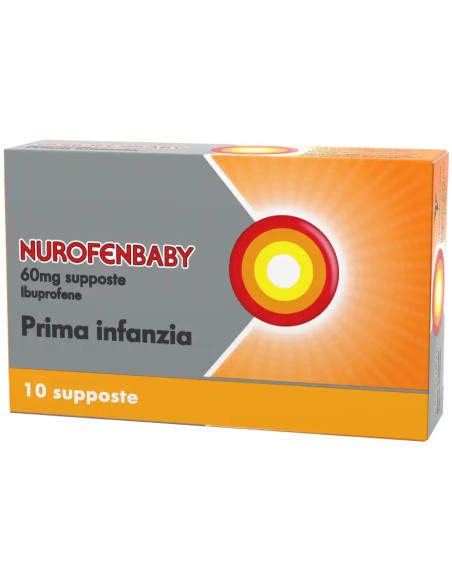 NUROFENBABY PRIMA INFANZIA 10 SUPPOSTE 60 MG