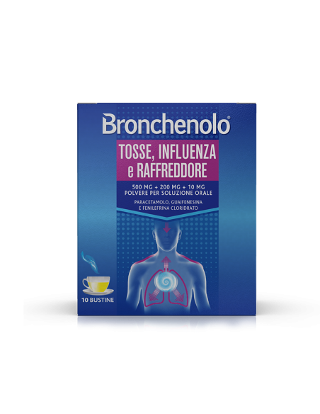 BRONCHENOLO TOSSE INFLUENZA E RAFFREDDORE 10...