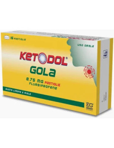 KETODOL GOLA 16 PASTIGLIE 8,75MG LIMONE/MIELE