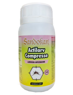 SANDOKAN ACTILARV PASTIGLIE LARVICIDA ZANZARE 100 COMPRESSE