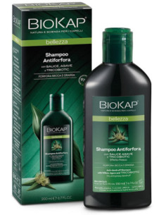 SHAMPOO ANTIFORFORA CON TRICOBIOTIC - BIOKAP BELLEZZA BIOSLINE 200 ML