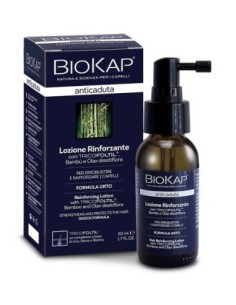 LOZIONE PER CAPELLI RINFORZANTE ANTICADUTA CON TRICOFOLTIL 50 ML - BIOKAP BIOSLINE