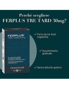 PRINCIPIUM FERPLUS TRE-TARD 30MG 30 COMPRESSE GASTRORESISTENTI 2