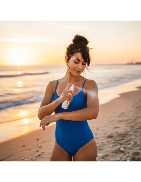 SOLUZIONE SPRAY SOLARE VISO E CORPO SPF50+ 150 ML SOLUZIONE SPRAY SOLARE VISO E CORPO SPF50+ 150 ML