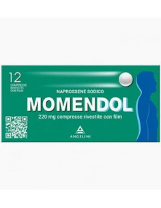 MOMENDOL DOLORE E INFIAMMAZIONE 12 COMPRESSE RIVESTITE DA 220 MG