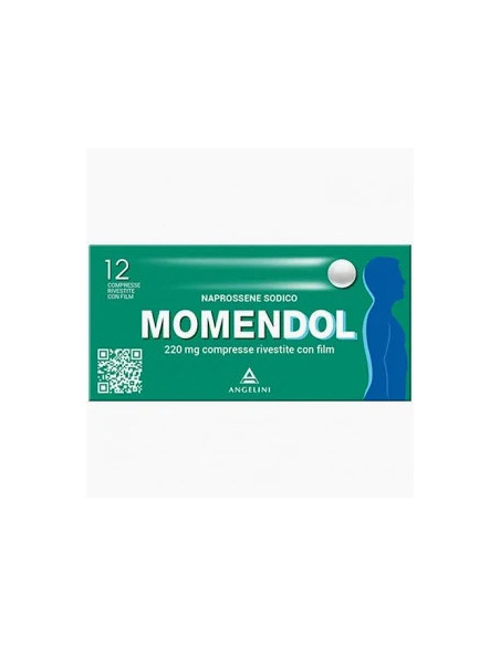 MOMENDOL DOLORE E INFIAMMAZIONE 12 COMPRESSE RIVESTITE DA 220 MG MOMENDOL DOLORE E INFIAMMAZIONE 12 COMPRESSE RIVESTITE DA 220 MG