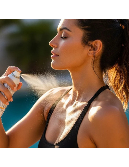 PROTEZIONE SOLARE SPF50+ SPRAY TRASPARENTE PRESSURIZZATO 250 ML PROTEZIONE SOLARE SPF50+ SPRAY TRASPARENTE PRESSURIZZATO 250 ML