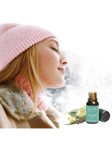 PURAE OLIO ESSENZIALE DI EUCALIPTO BIO - PURO E NATURALE 10 ML