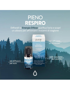 PURAE SINERGIA DIFESE CON OLI ESSENZIALI - LINEA PIENO RESPIRO 10 ML 2