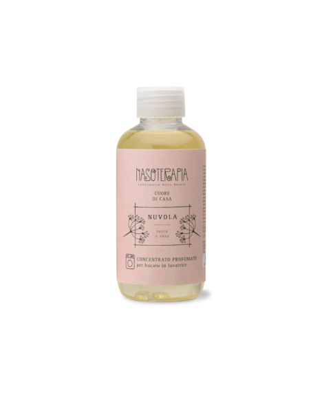 CONCENTRATO PROFUMATO PER IL BUCATO - NUVOLA DI TALCO E ROSA NASOTERAPIA 150 ML CONCENTRATO PROFUMATO PER IL BUCATO - NUVOLA DI TALCO E ROSA NASOTERAPIA 150 ML