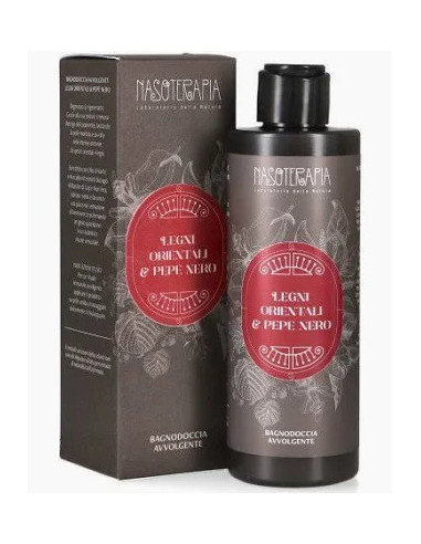 BAGNODOCCIA AVVOLGENTE LEGNI ORIENTALI & PEPE NERO NASOTERAPIA 200 ML