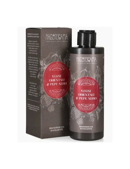BAGNODOCCIA AVVOLGENTE LEGNI ORIENTALI & PEPE NERO NASOTERAPIA 200 ML BAGNODOCCIA AVVOLGENTE LEGNI ORIENTALI & PEPE NERO NASOTERAPIA 200 ML