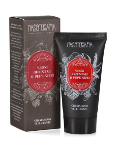 CREMA MANI VELLUTANTE PEPE NERO & LEGNI ORIENTALI NASOTERAPIA 50 ML