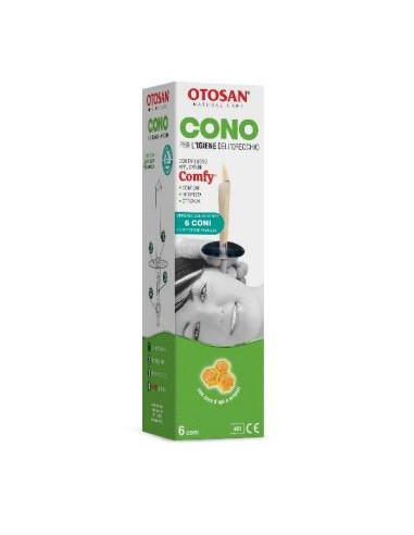 OTOSAN CONO IGIENE ORECCHIO +PROPOLI 6 PEZZI