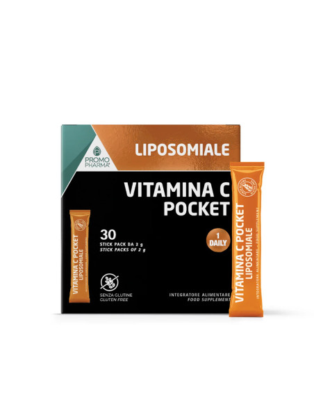 VITAMINA C POCKET LIPOSOMIALE PROMOPHARMA - 30...