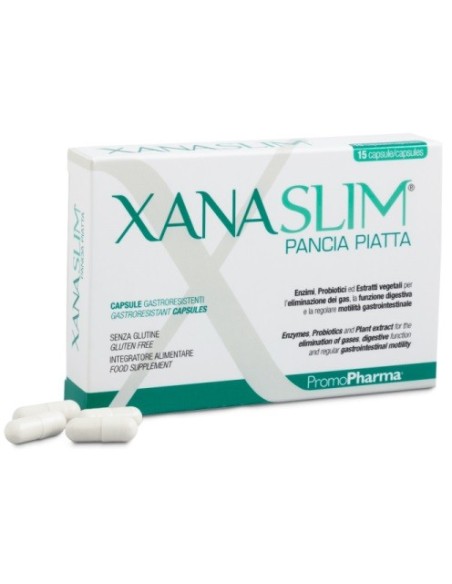 XANASLIM PANCIA PIATTA 15 CAPSULE GASTRORESISTENTI