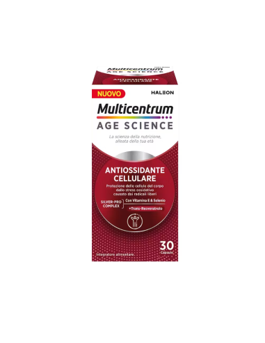 MULTICENTRUM AGE SCIENCE ANTIOSSIDANTE CELLULARE 30 CAPSULE