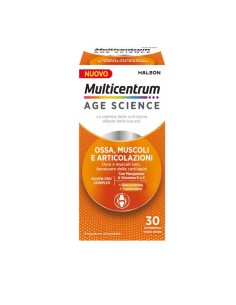 MULTICENTRUM AGE SCIENCE OSSA MUSCOLI ARTICOLAZIONI 30 COMPRESSE