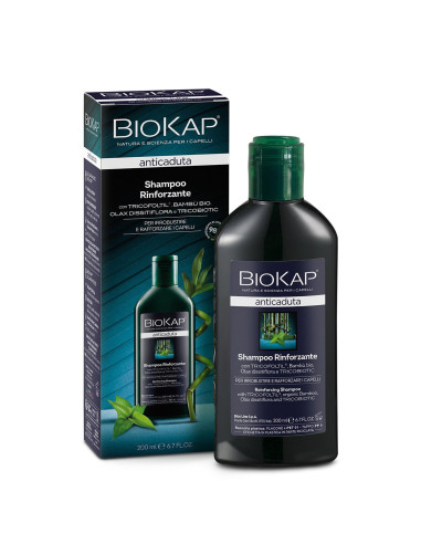 BIOKAP SHAMPOO RINFORZANTE ANTICADUTA CON TRICOBIOTIC 200 ML