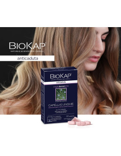 BIOKAP ANTICADUTA MIGLIO DONNA FORTE CON TRICOFOLTIL 60 COMPRESSE 2