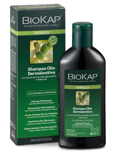 SHAMPOO OLIO DERMOLENITIVO - BIOKAP BIOSLINE...