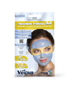 2EASY HYDROGEL MASK IDRATANTE E RIMPOLPANTE BLU