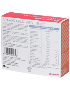 ARTROSULFUR VISC ARTICOLAZIONI 16 BUSTINE DA 6 G 2