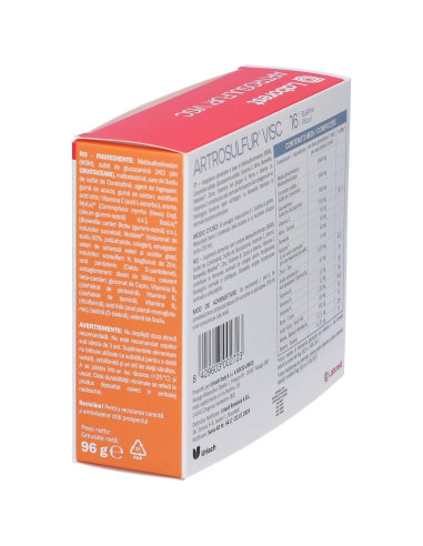 ARTROSULFUR VISC ARTICOLAZIONI 16 BUSTINE DA 6 G