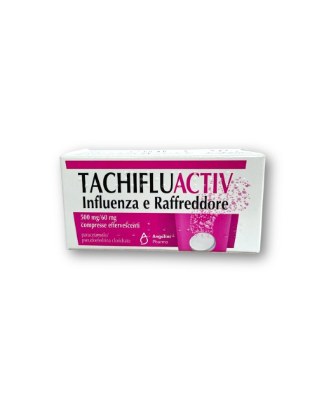 TACHIFLUACTIV INFLUENZA E RAFFREDDORE 10 COMPRESSE TACHIFLUACTIV INFLUENZA E RAFFREDDORE 10 COMPRESSE