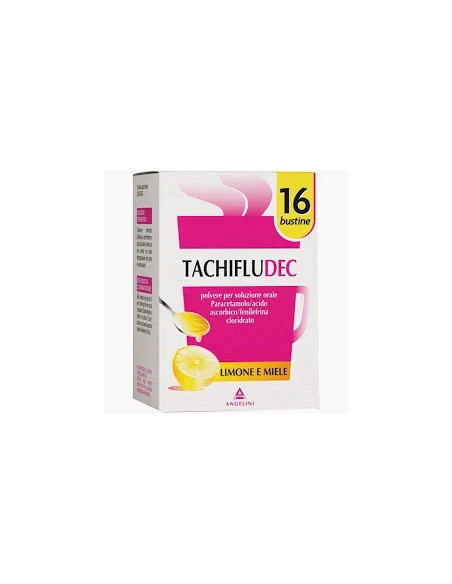 TACHIFLUDEC GUSTO LIMONE E MIELE 16 BUSTINE TACHIFLUDEC GUSTO LIMONE E MIELE 16 BUSTINE