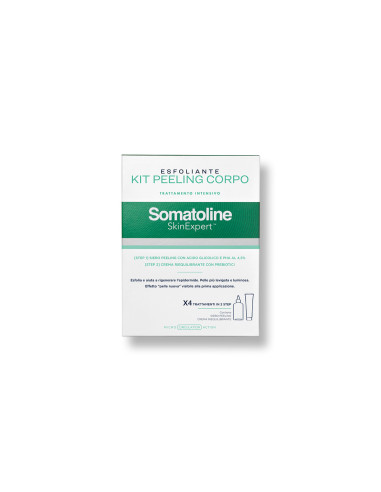 KIT PEELING CORPO SOMATOLINE SKIN EXPERT - GEL PEELING 200 ML + CREMA RIEQUILIBRANTE 100 ML