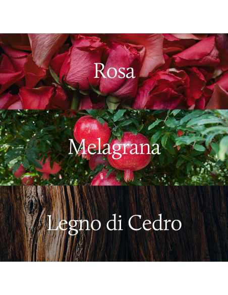 MELAGRANA & FRAGOLA SELVATICA - RICARICA PER DIFFUSORE A BASTONCINI NASOTERAPIA 250 ML MELAGRANA & FRAGOLA SELVATICA - RICARICA PER DIFFUSORE A BASTONCINI NASOTERAPIA 250 ML