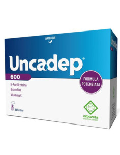 UNCADEP 600 MUCOLITICO E ANTINFIAMMATORIO NATURALE 20 BUSTINE