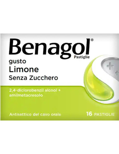 BENAGOL GUSTO LIMONE SENZA ZUCCHERO 24 PASTIGLIE