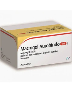 MACROGOL AUROBINDO - LASSATIVO DELICATO 20 BUSTINE 10G